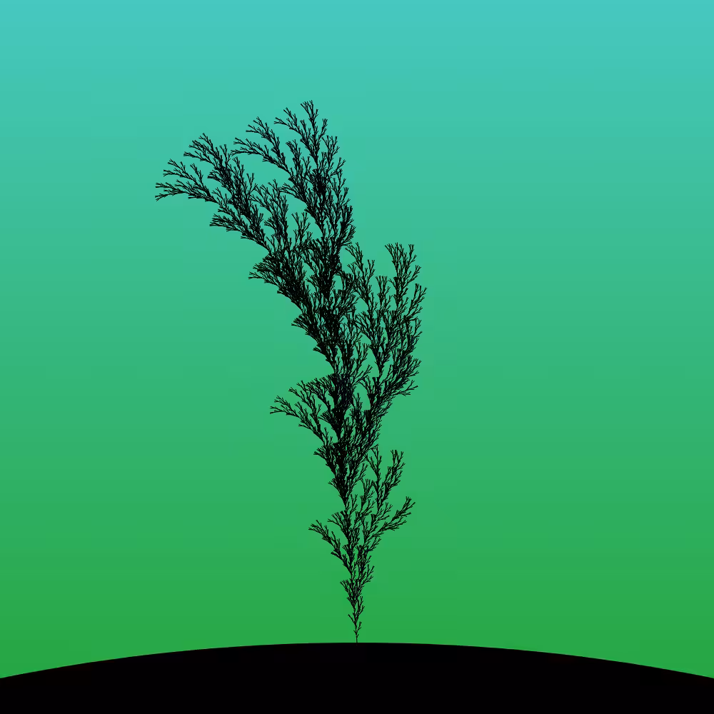Fractal-Lsystem Tree #74