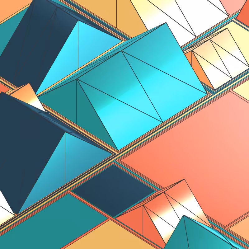 Geometric city #307