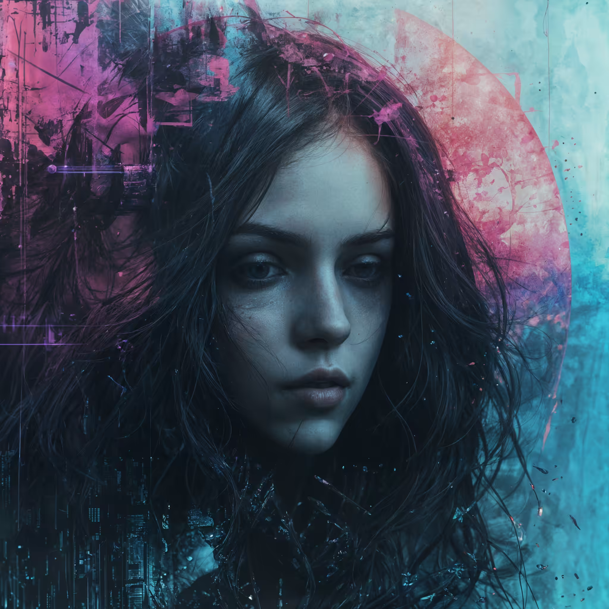 Glitched Girl #1