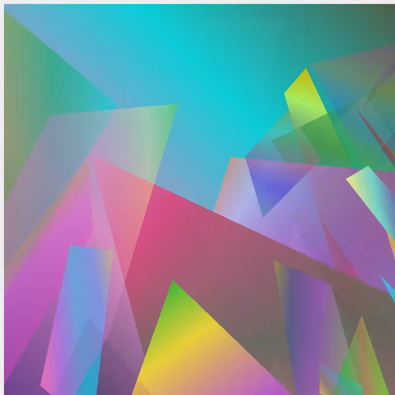 random divs with gradient and perspective #4