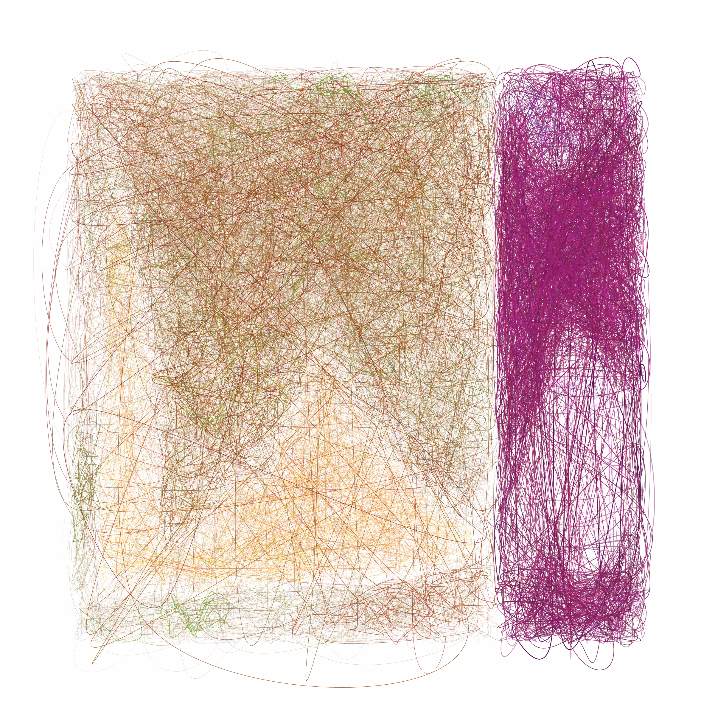Scribbled Boundaries #124