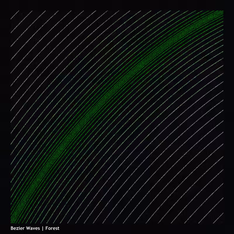 Bezier Waves #6