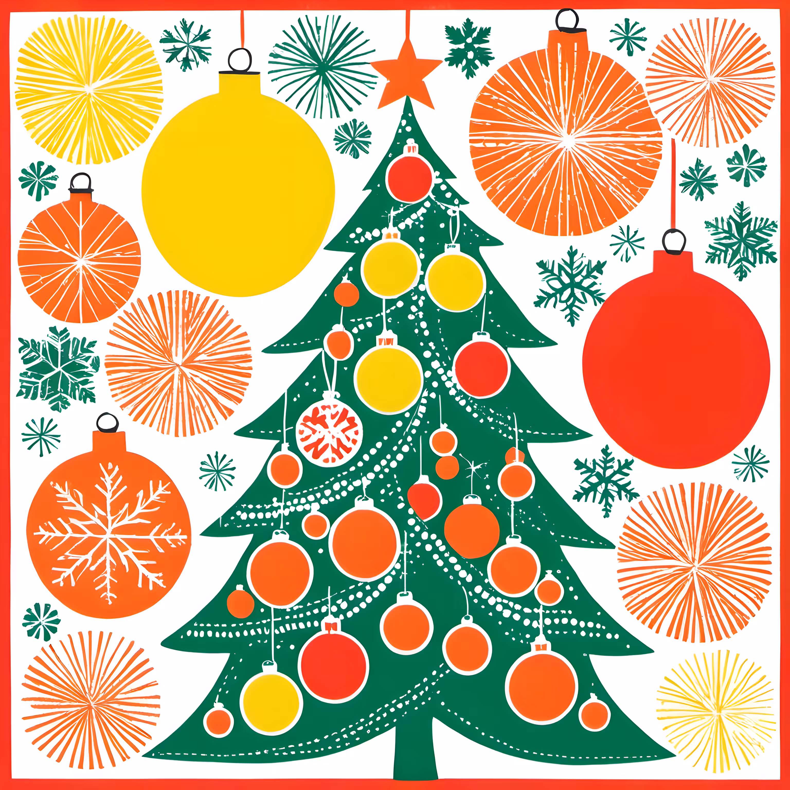 Riso Festive Trees #39