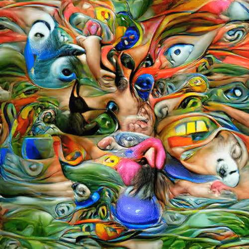 Collection "My Dreams": #59 - The bird and the kettle