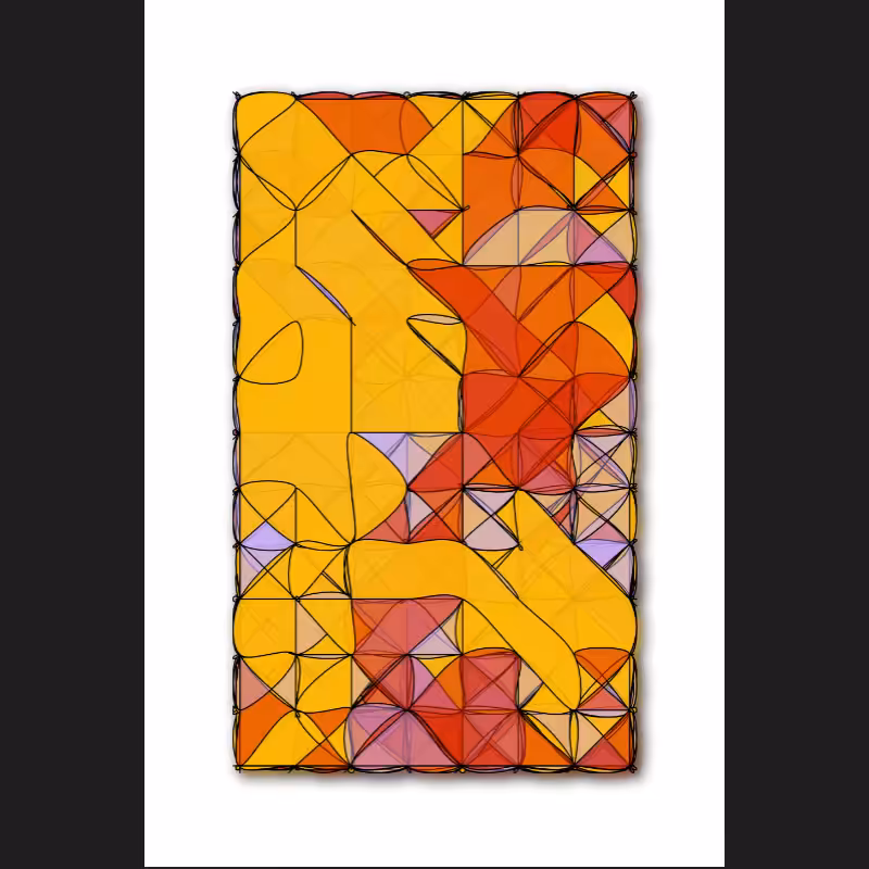 Stained Frame #43