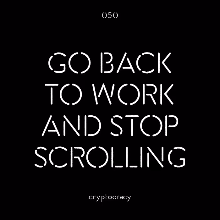 CRYPTOCRACY: #050 CRYPTOCRACY