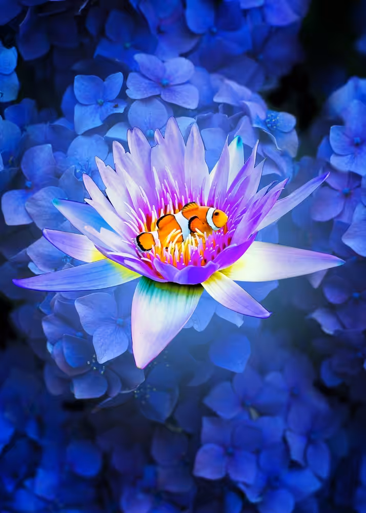 Fish in a Flower
