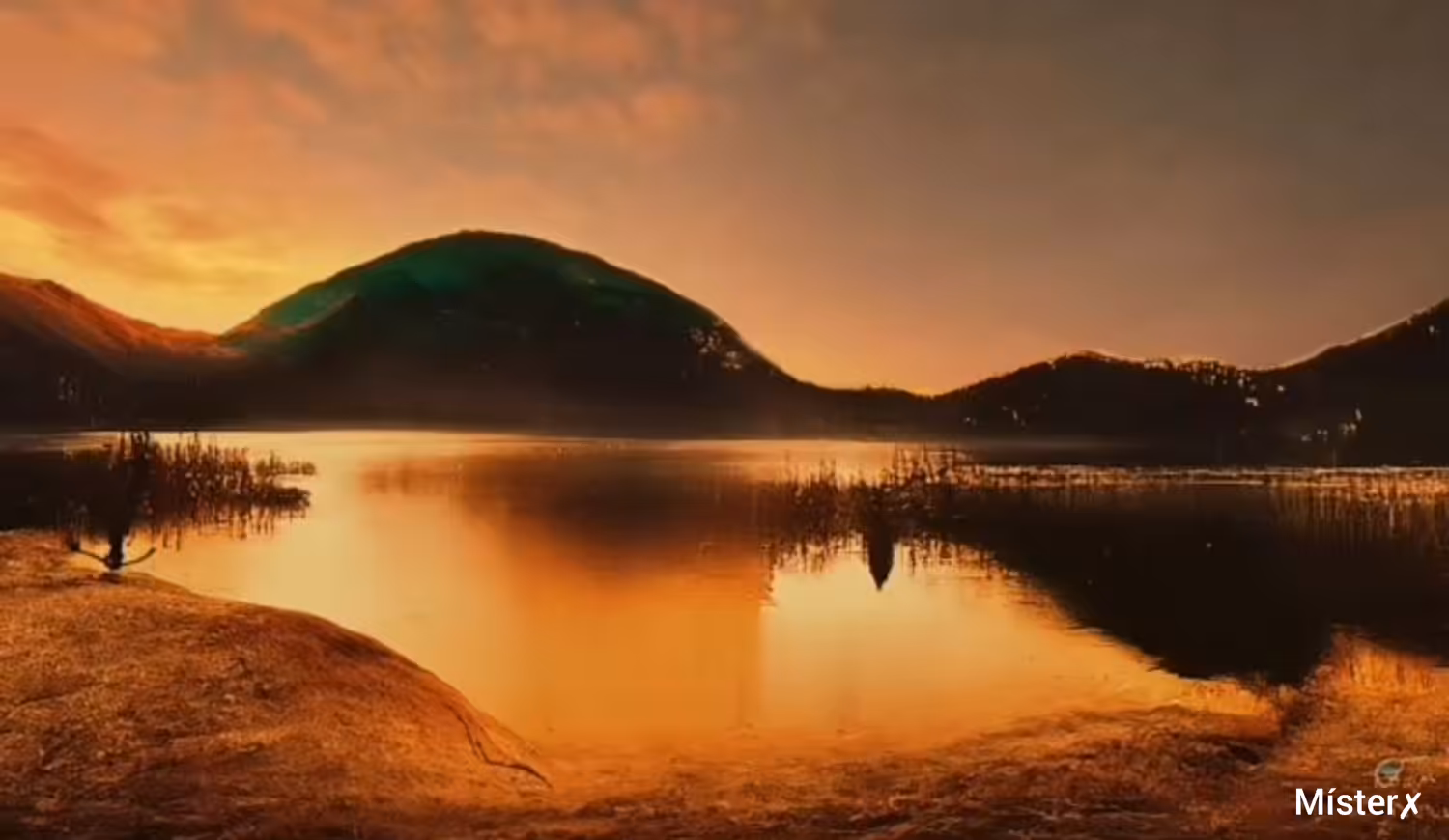 A calm lake