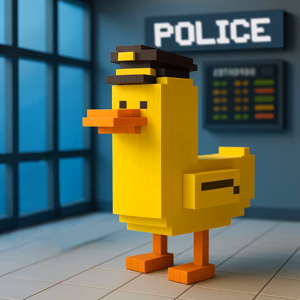 DUDE DUCK POLICE