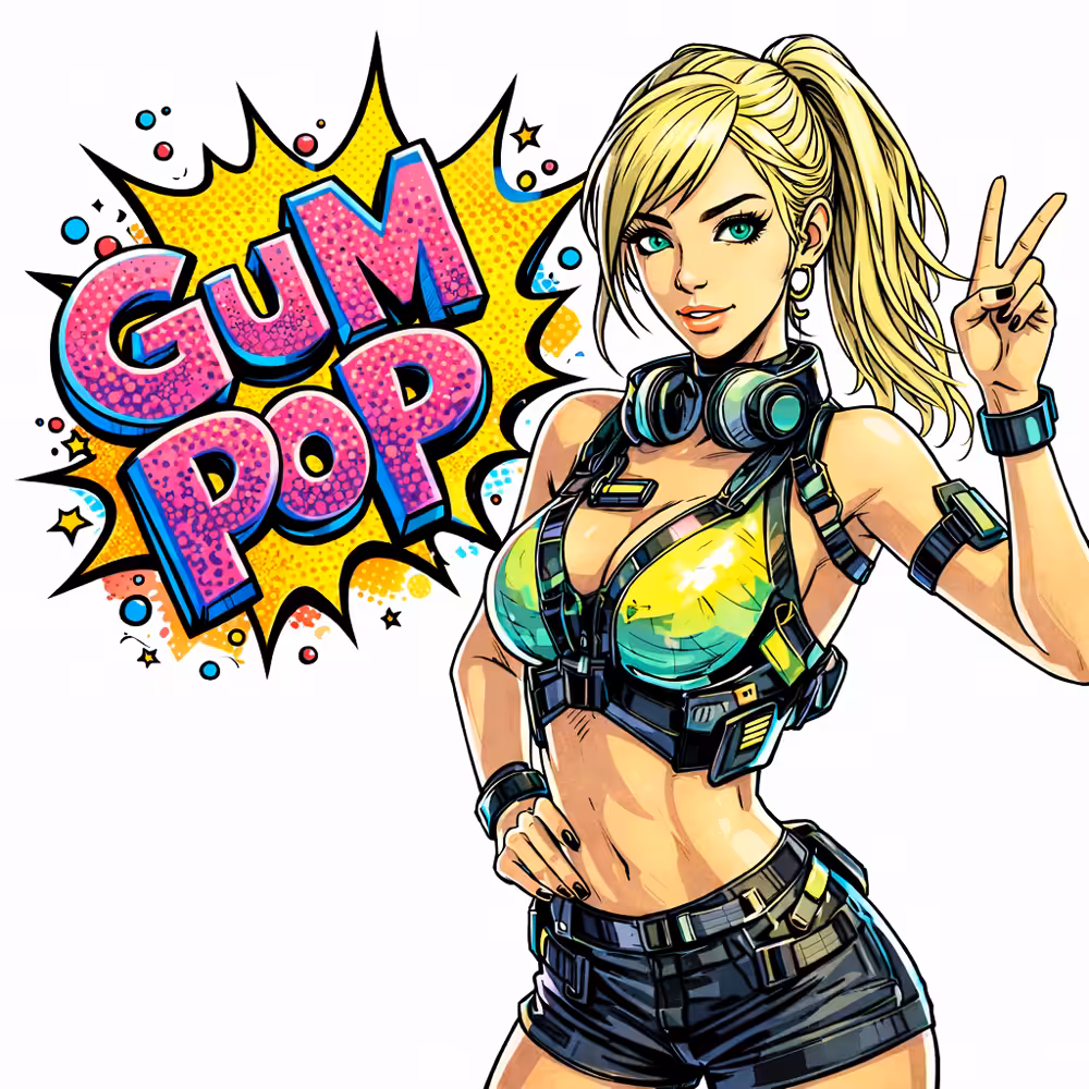 GUM POP - Sugar Rush Society: GUM POP 008 - Peace Pop Raver
