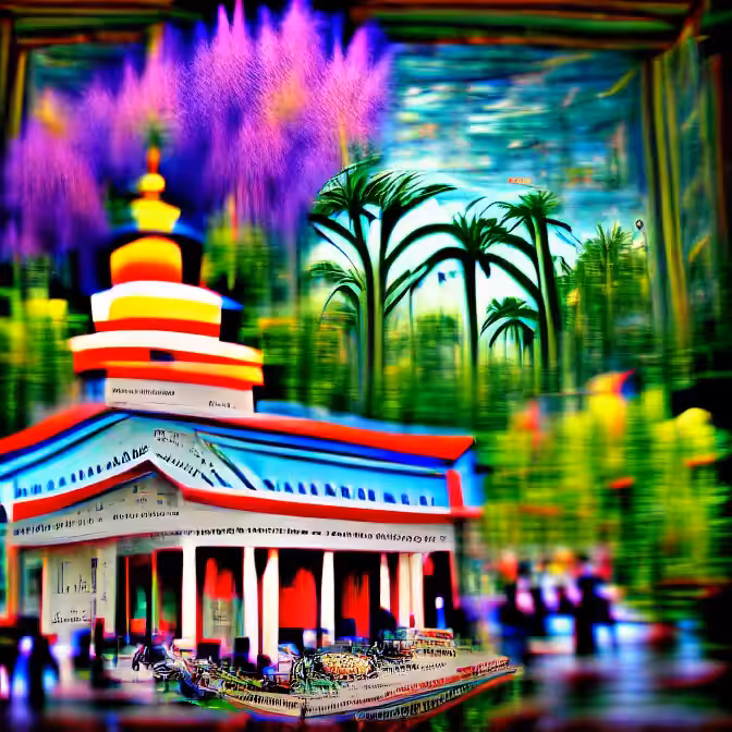 Impressionist Temple