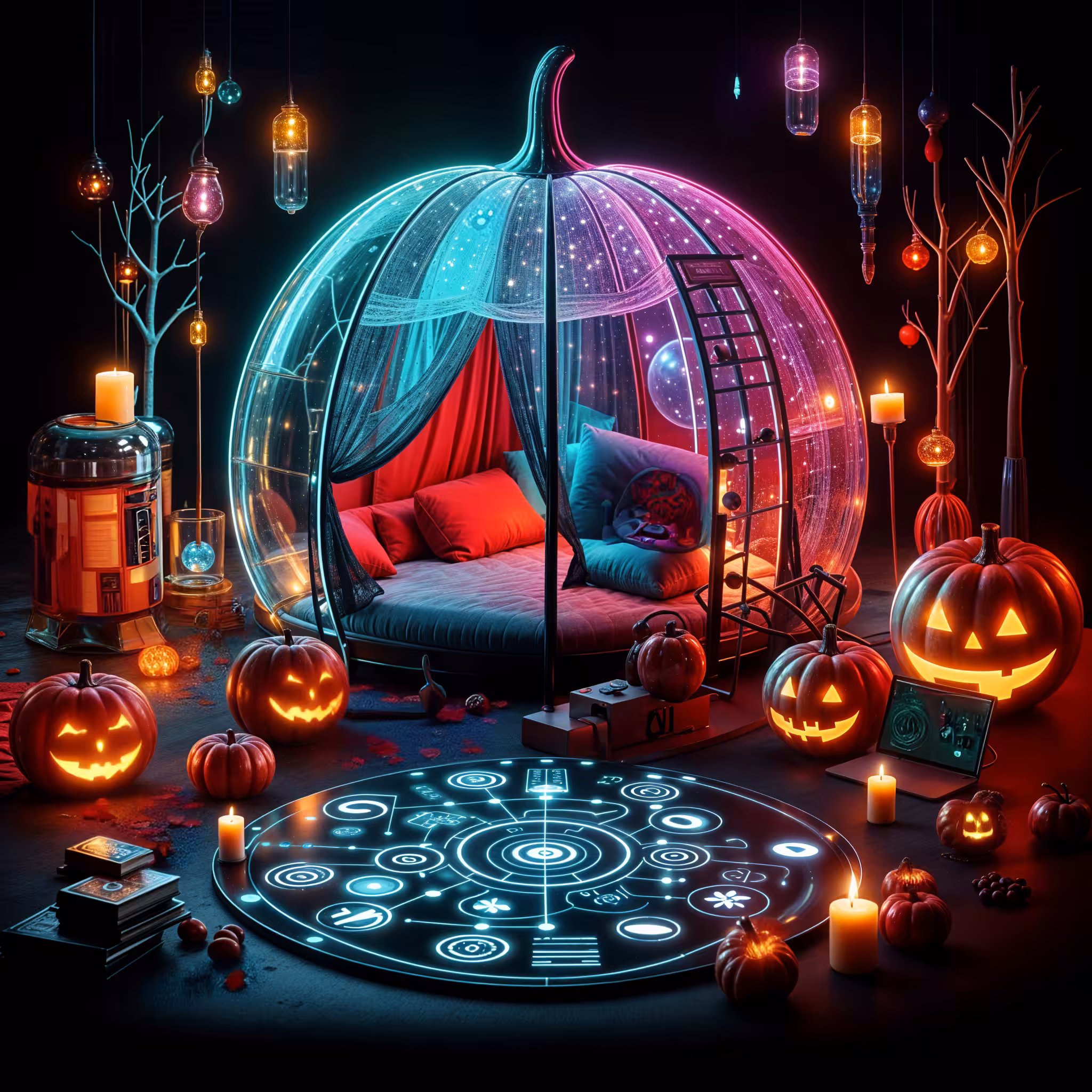 Halloween`s Glamping