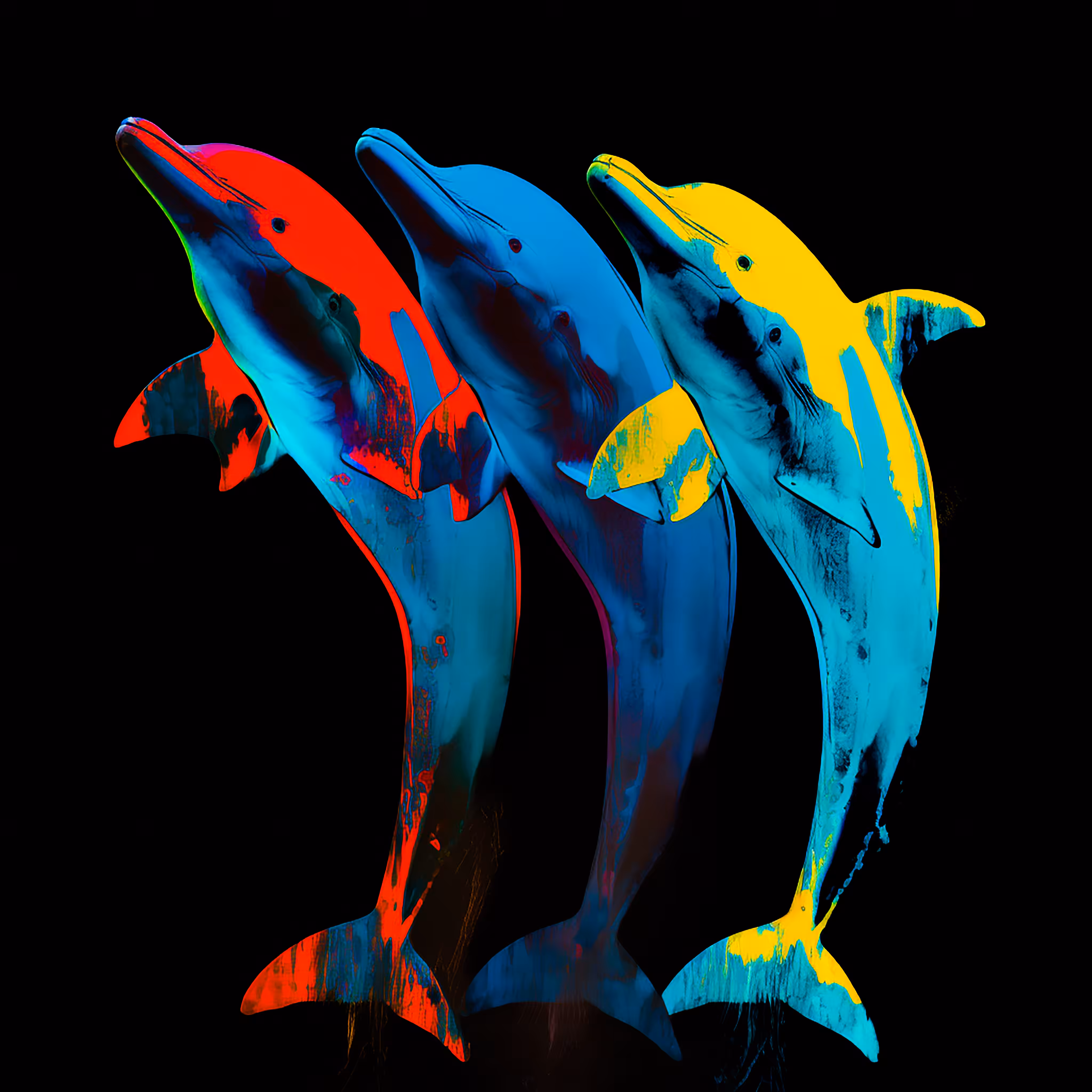 Three Dolphins #6/10