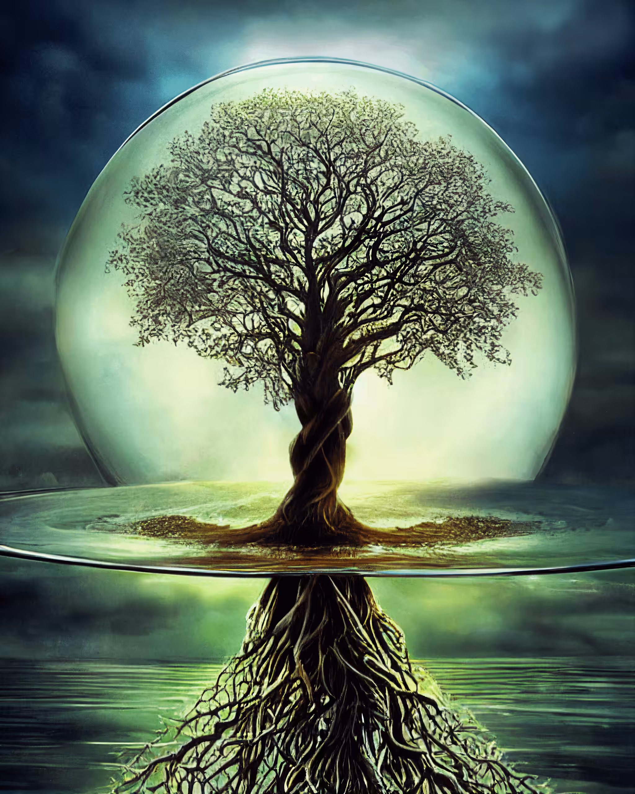Yggdrasil, the world tree