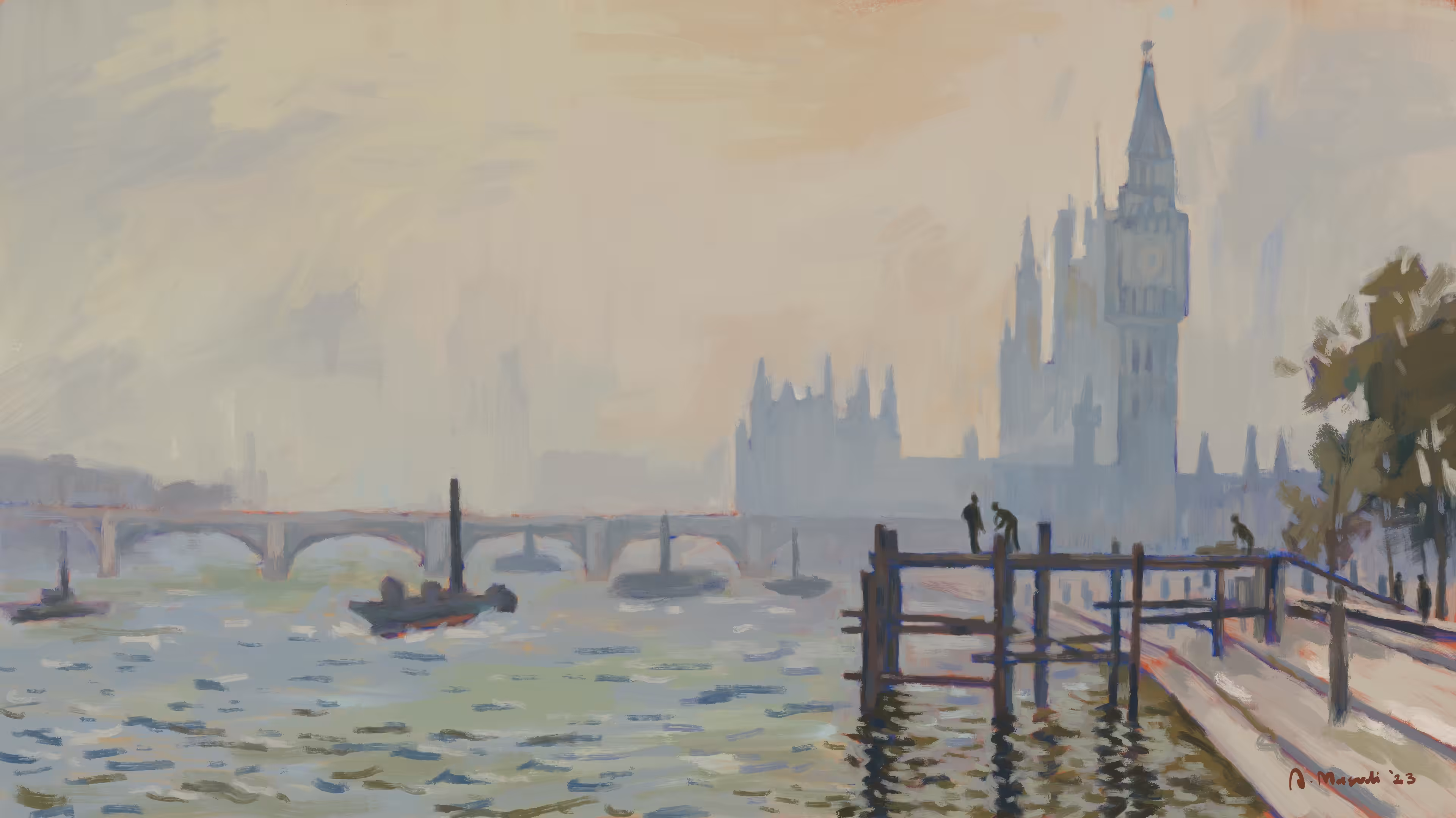 Down by the River Thames