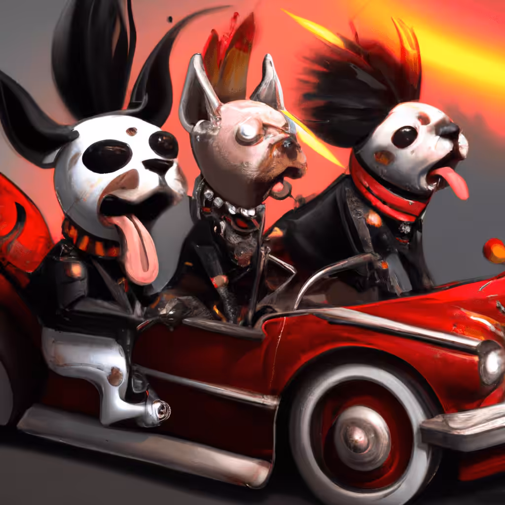 Punker Poodles #72