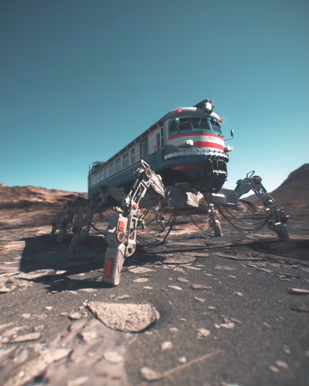 OLD RUSSIAN TRAIN