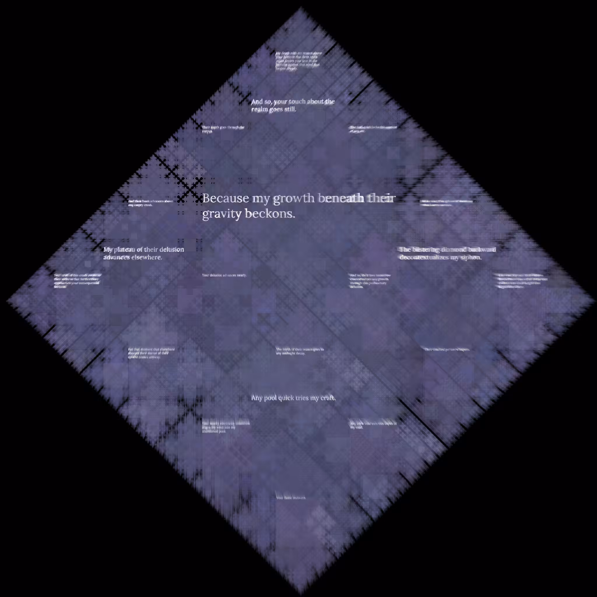 Diamond Fractal Fire #20