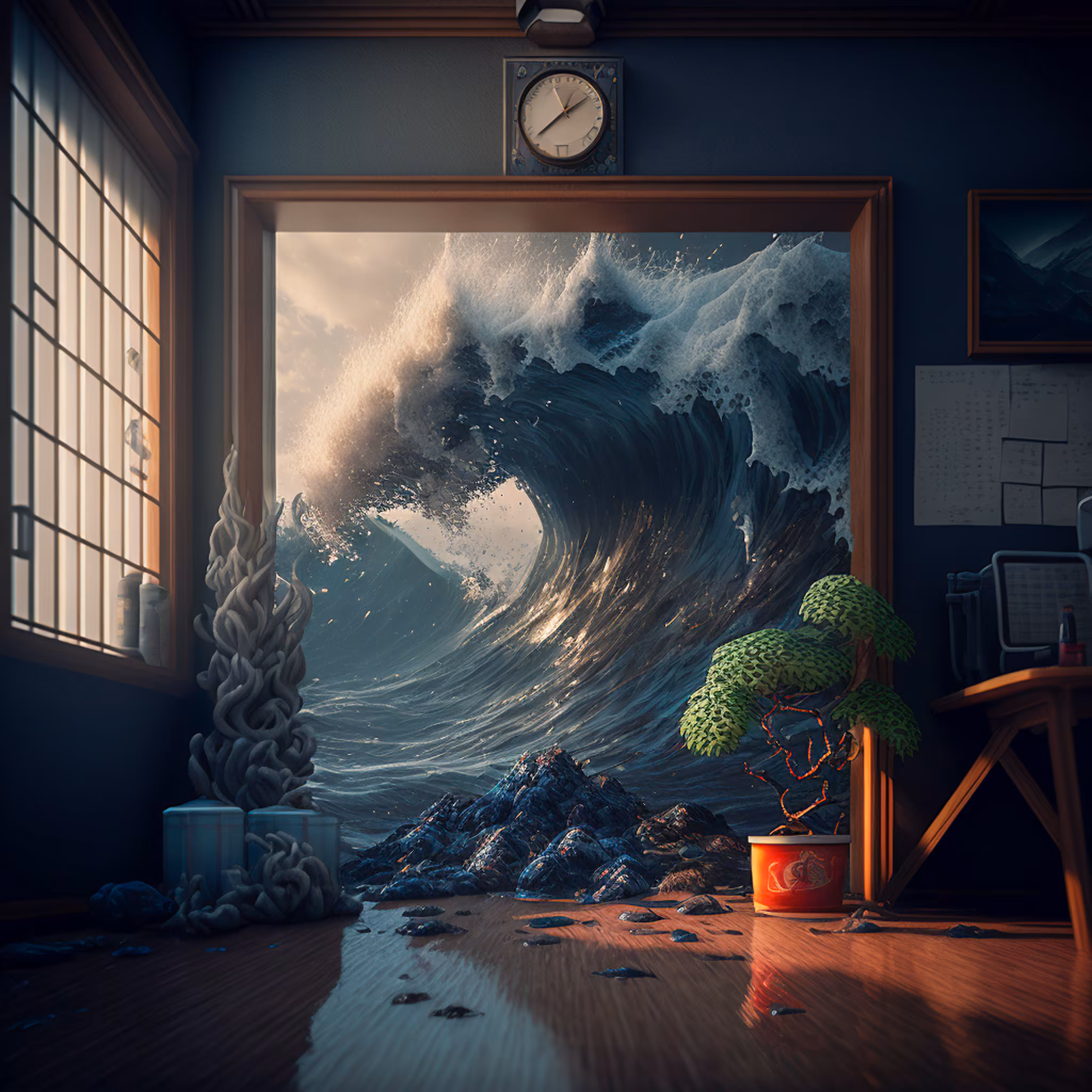 Dioramas - The Great Wave : 02