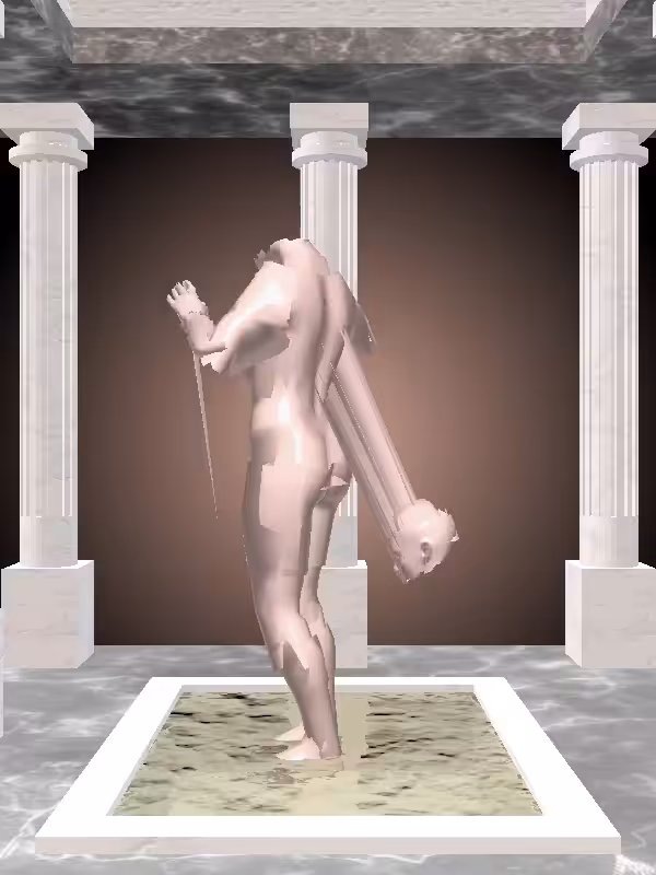 HeavenComputer: The Robotic Peach Blossom Woman #388
