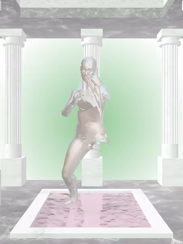 HeavenComputer: The Punching Silver Haze Woman #7640