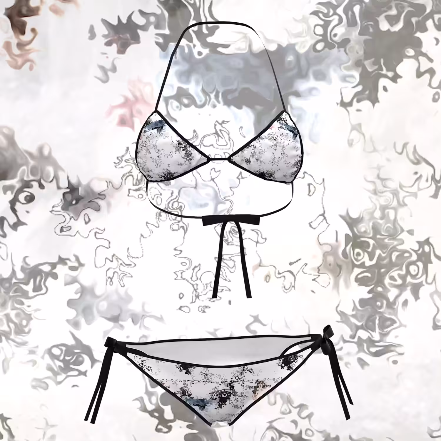 Waterfall Code Bikini