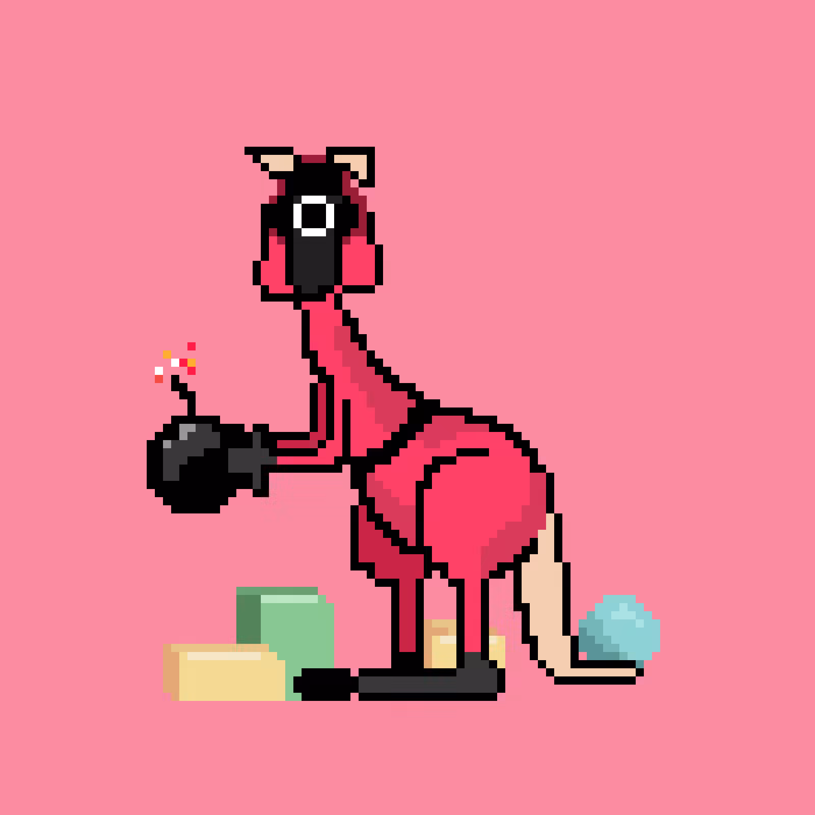 Squid game roo (circle)