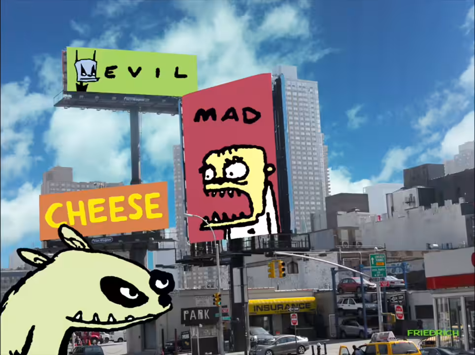 Evil Mad Cheese