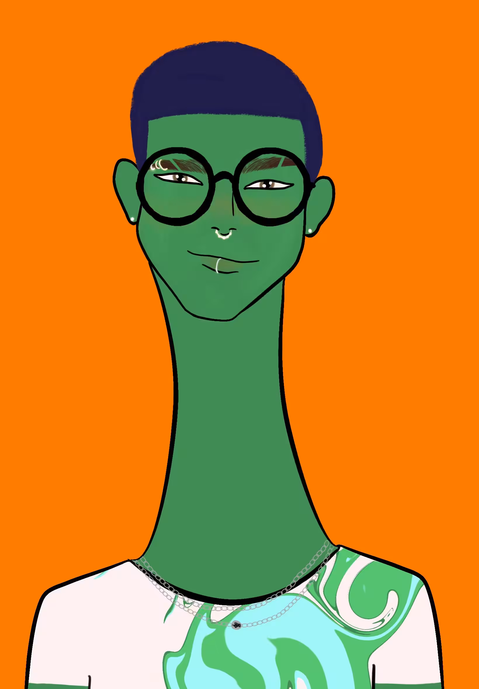 Long Neckie Fellas #2052