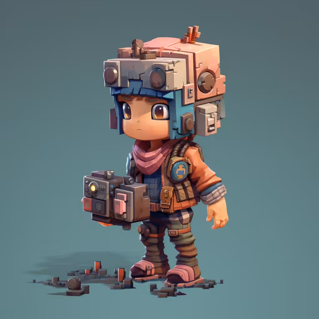 Tez Pixel Figure #170