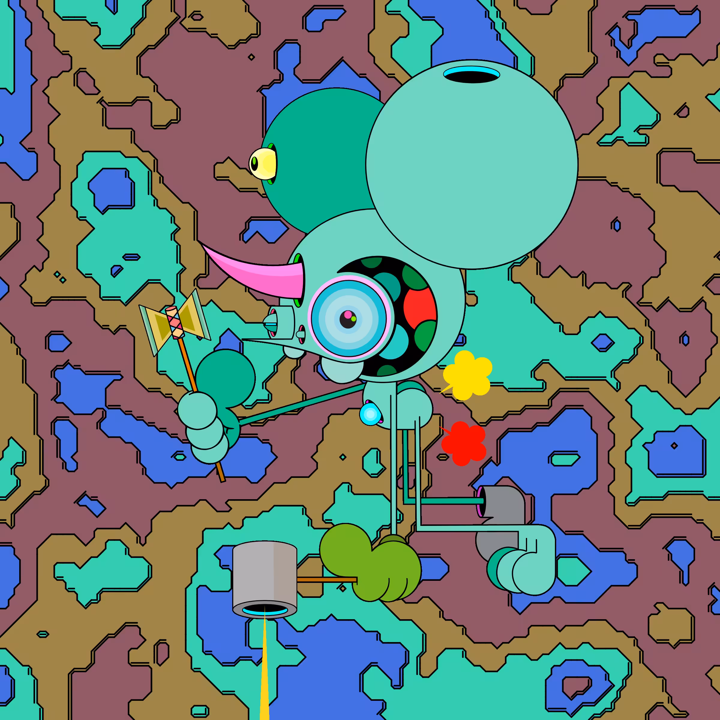 Neogen Space Monkeys #1838