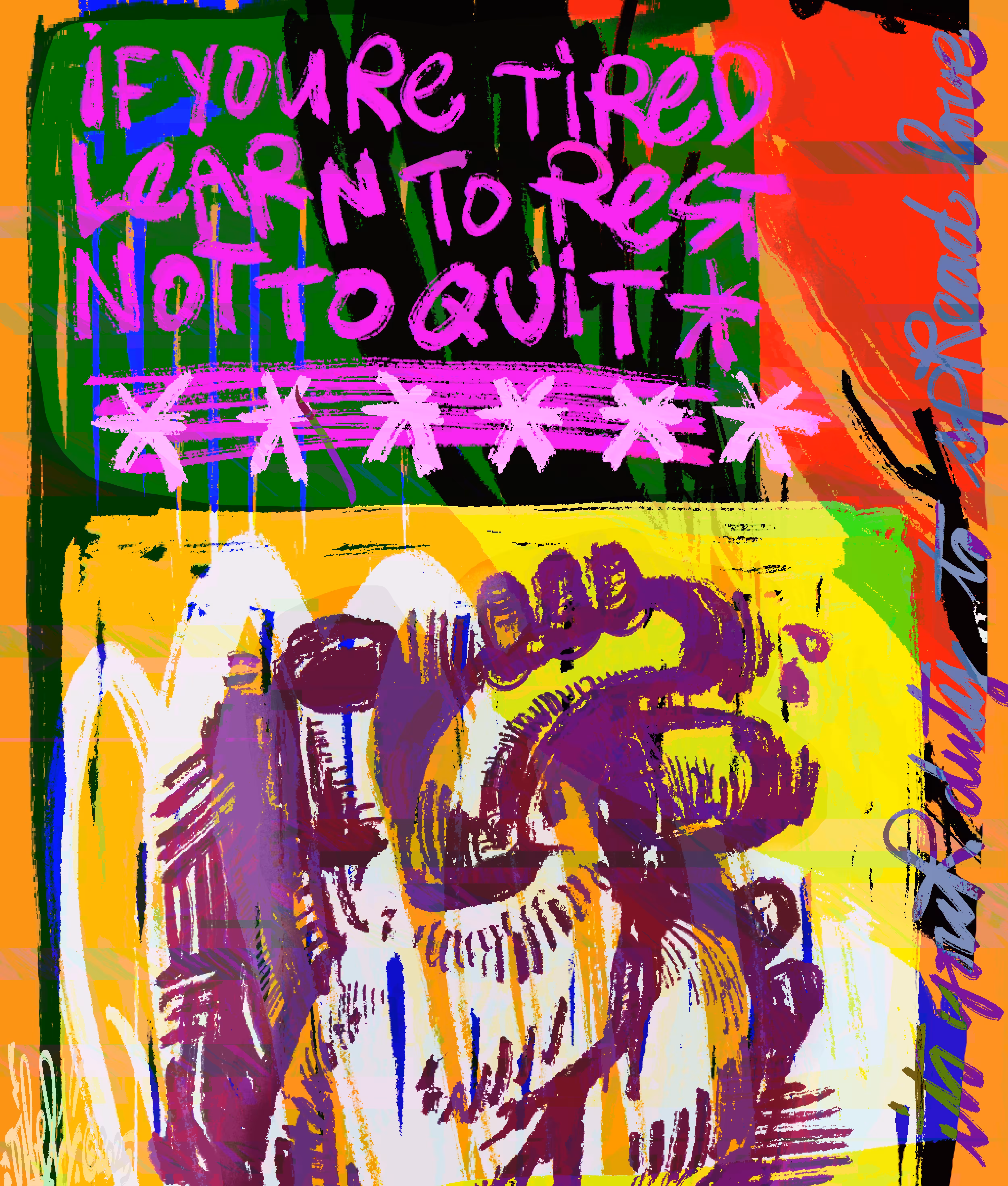 DONT QUIT - Oibel Art 2025