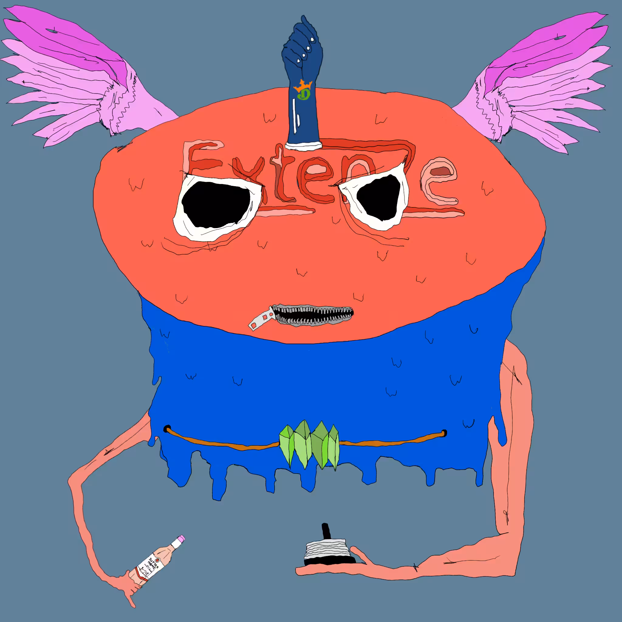 gristle buddeez worldwide: buddee #741