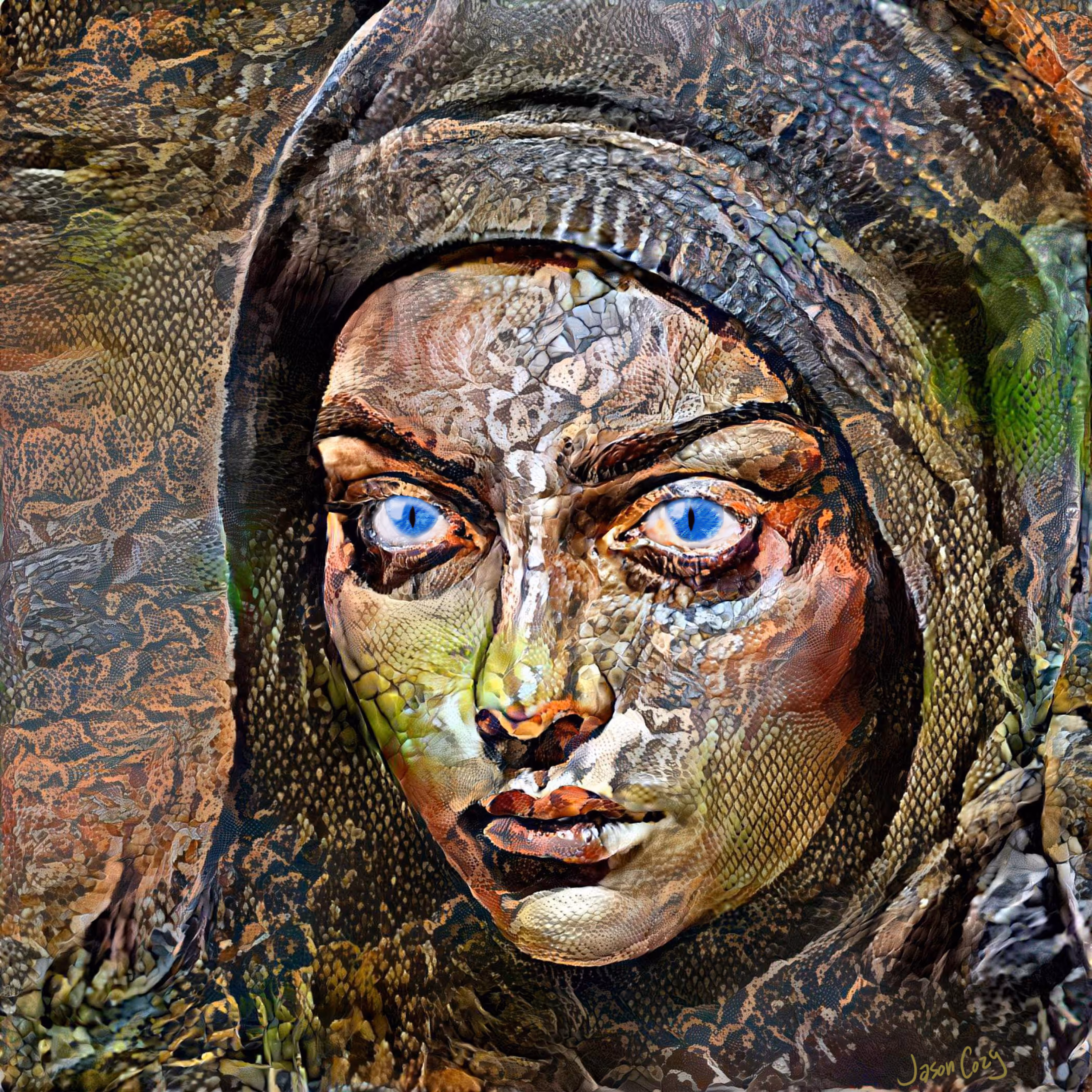Snake Gods #3 :  Malinalxóchitl