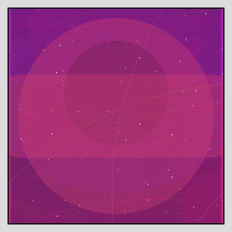 Color Field Starry B #165
