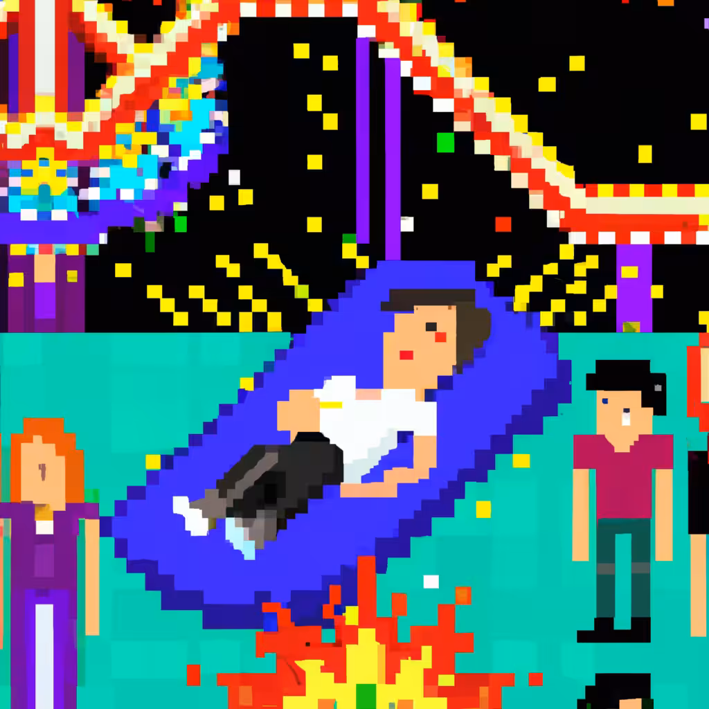 Drug-crisis amusement