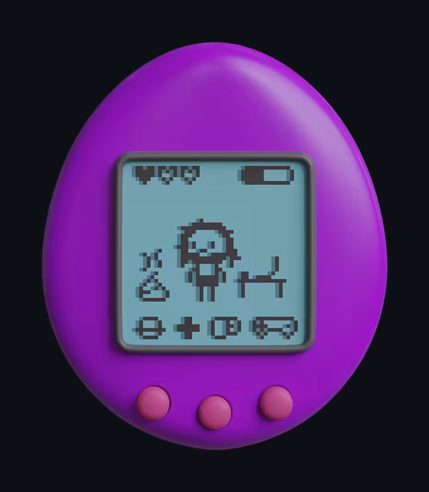Gamagotchi glitched ++
