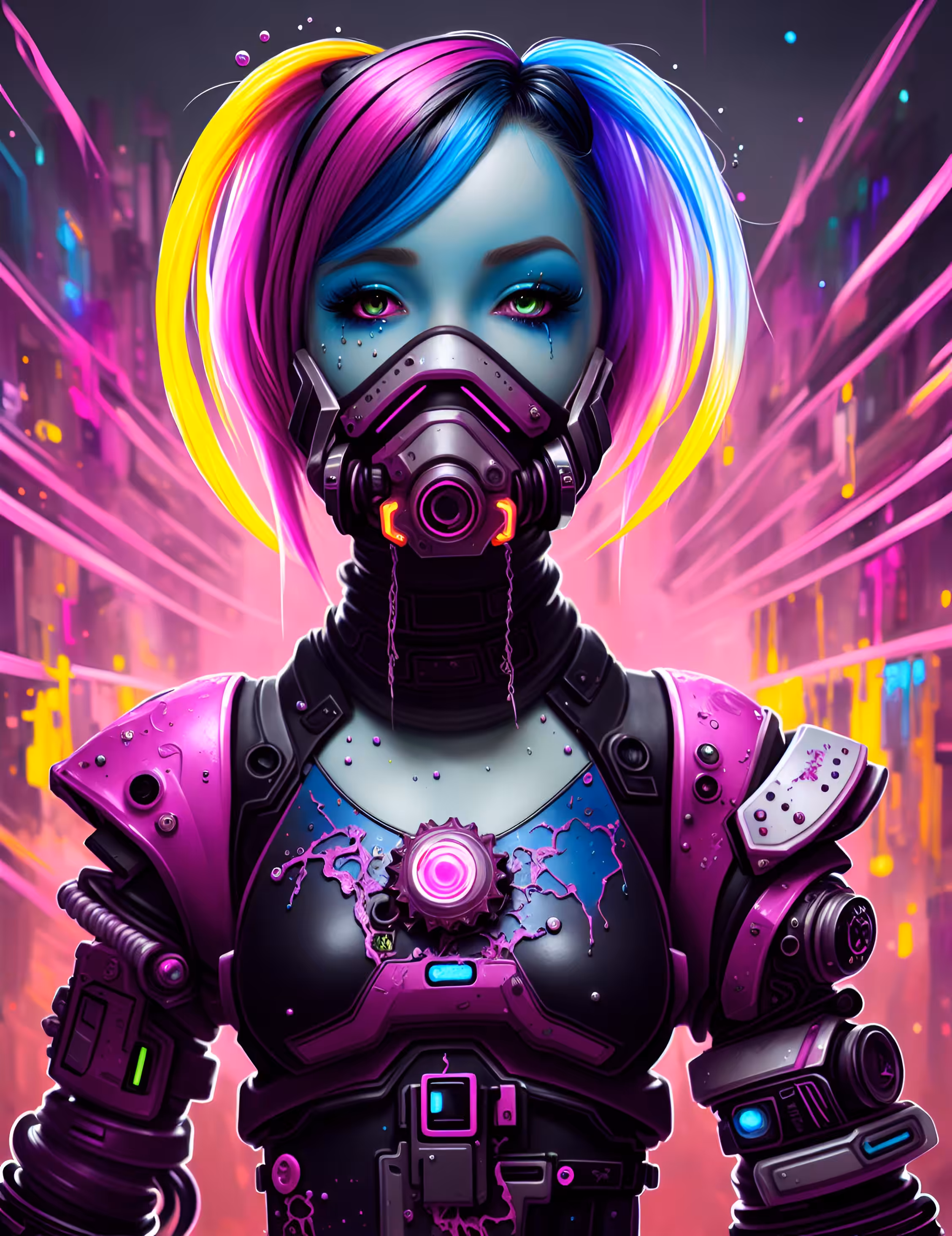 NFT Poet: Future Spampunk #4