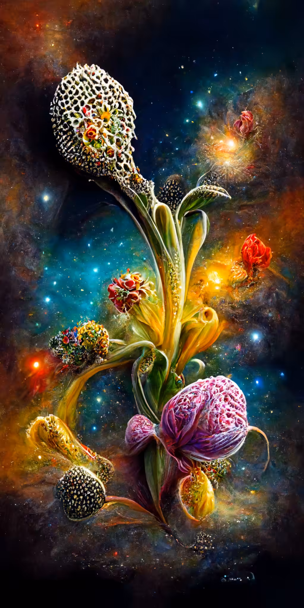 Cosmic flower VIII