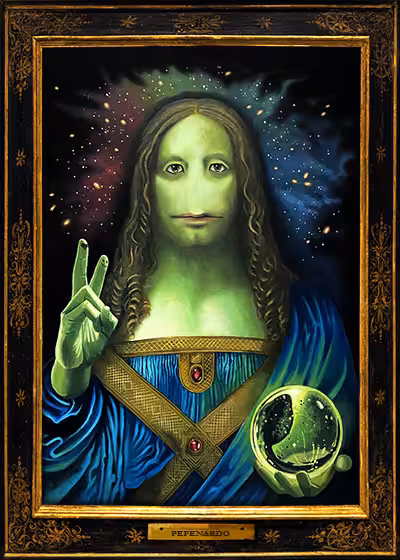 WAKEMEUPEPE | Series 10 Card 499: PEPEMUNDI | Series 2 Card 87