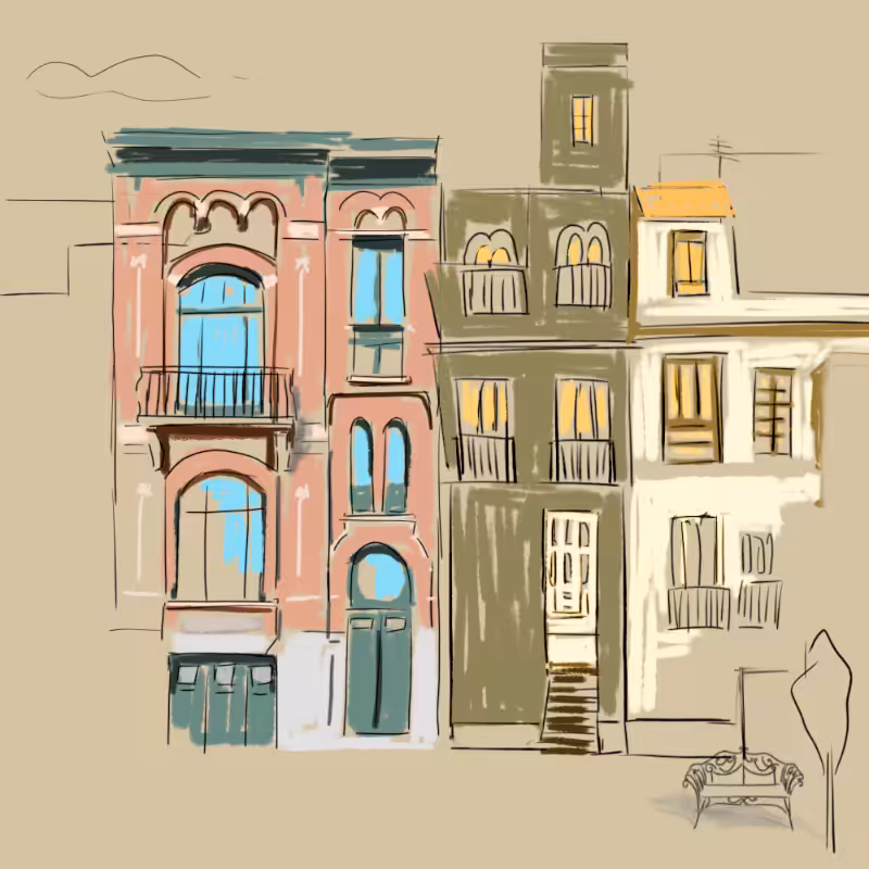 Architectural sketches #93