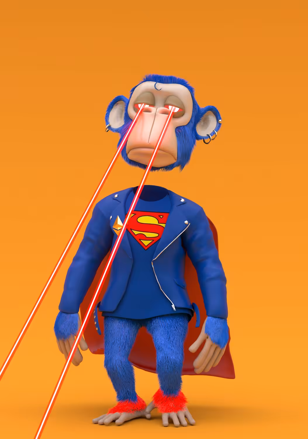 3D Full: APE MONKEY # 7