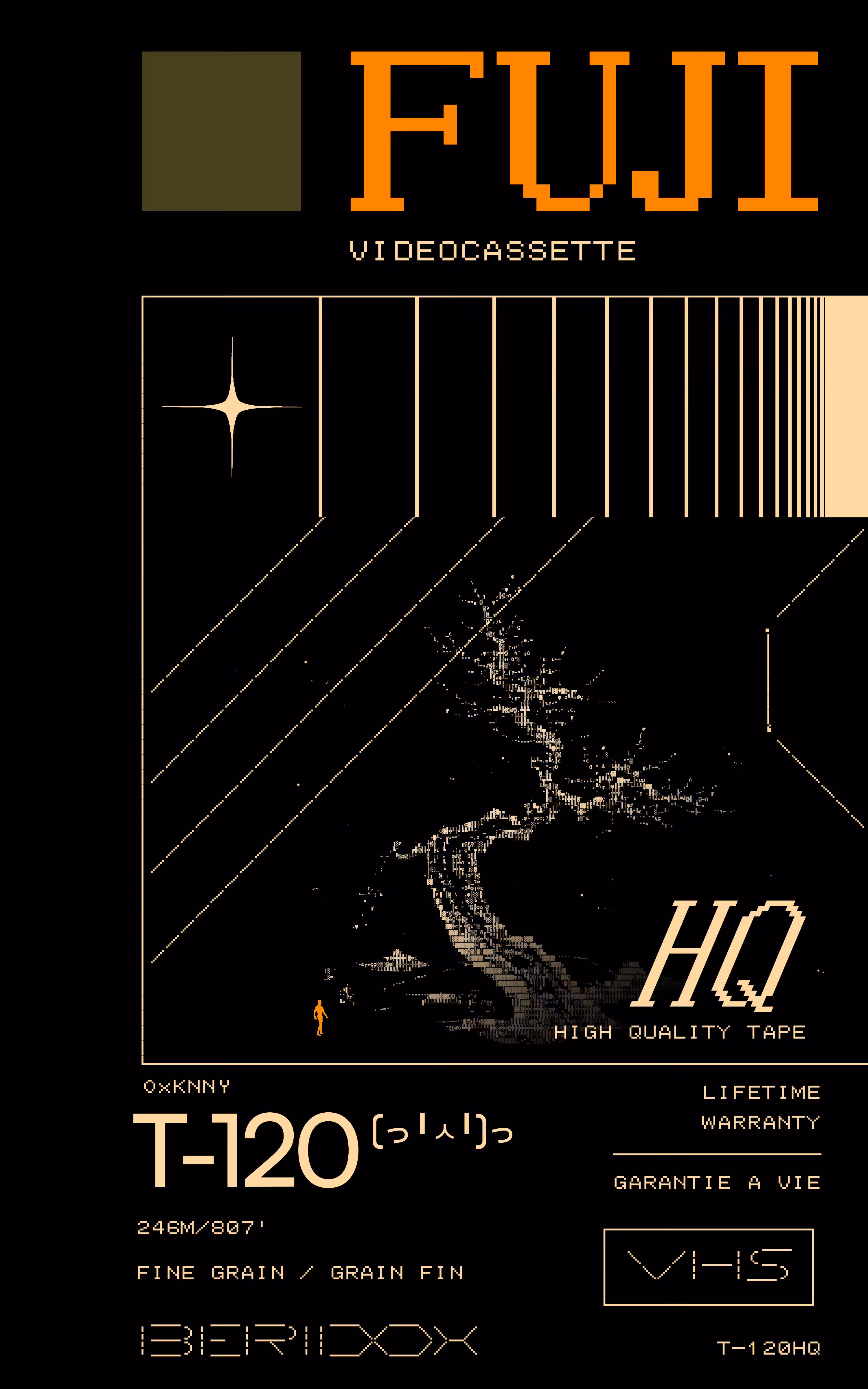 Fuji HQ T-120 VHS