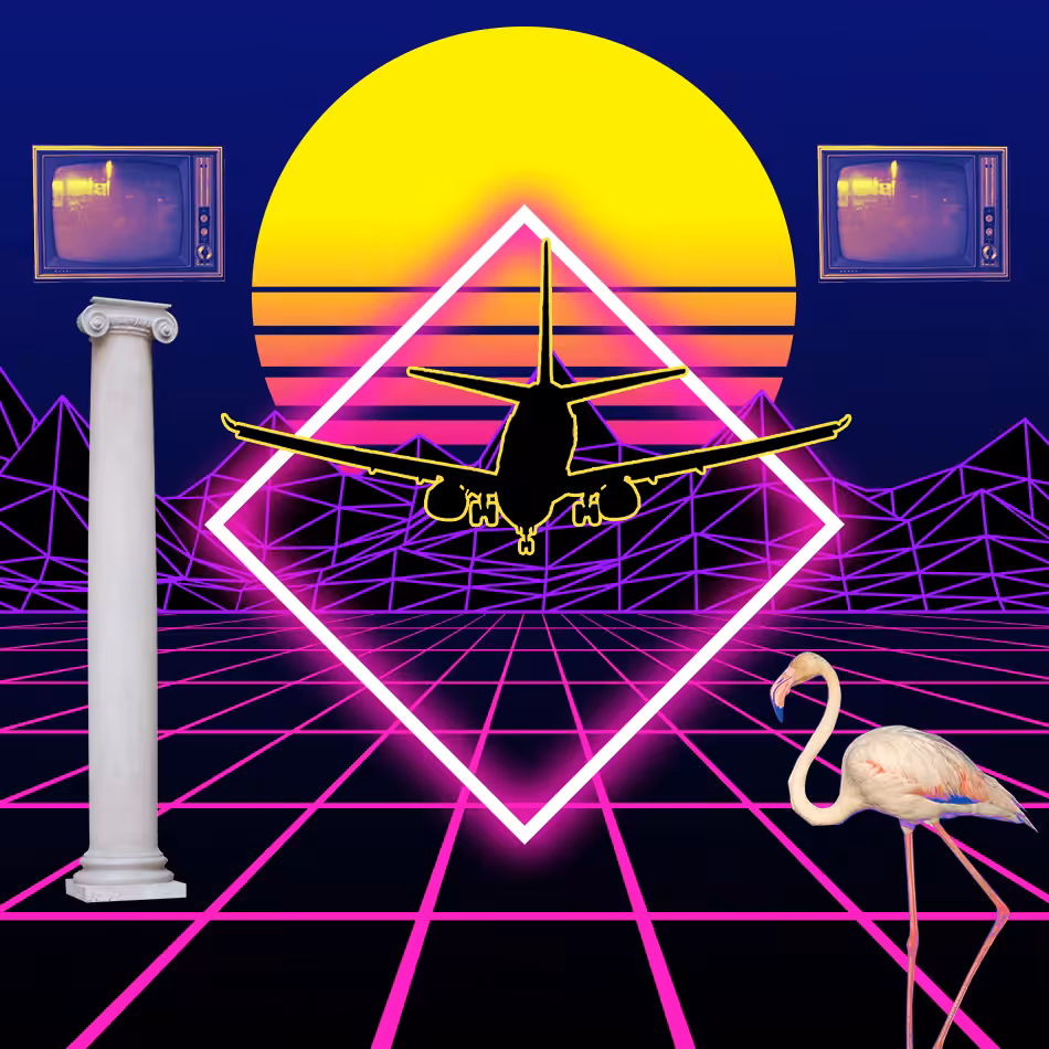 S Y N T H W A V E Nightlife Generator #34