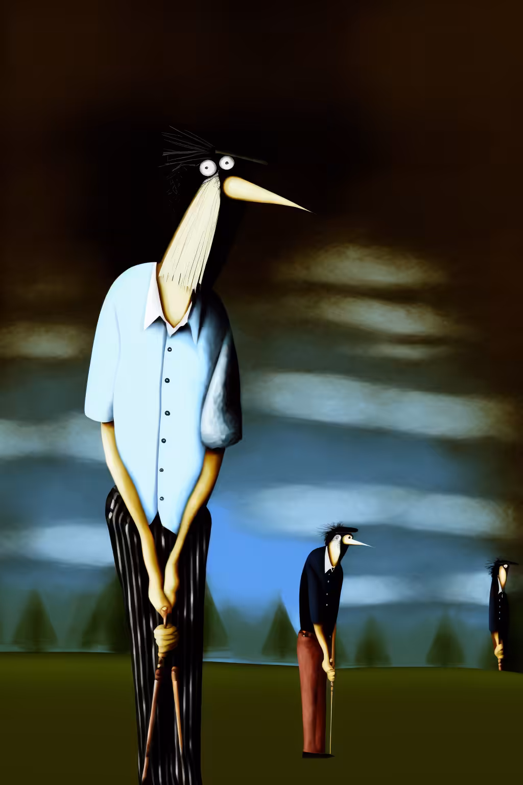Tourists :: The Beaks: The Beaks Go Golfing