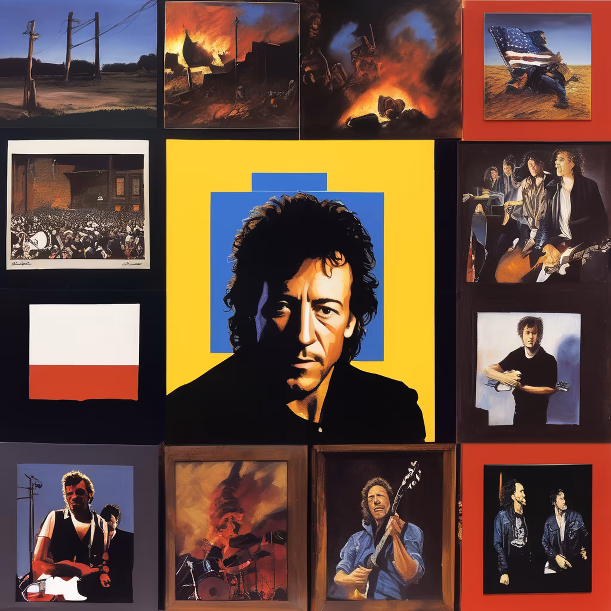 Rock + Roll Remix Album Cover Art #31