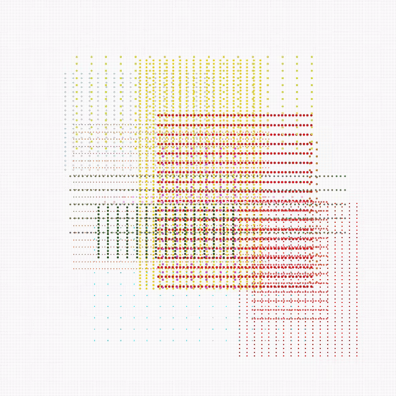 pointillist patchwork #13
