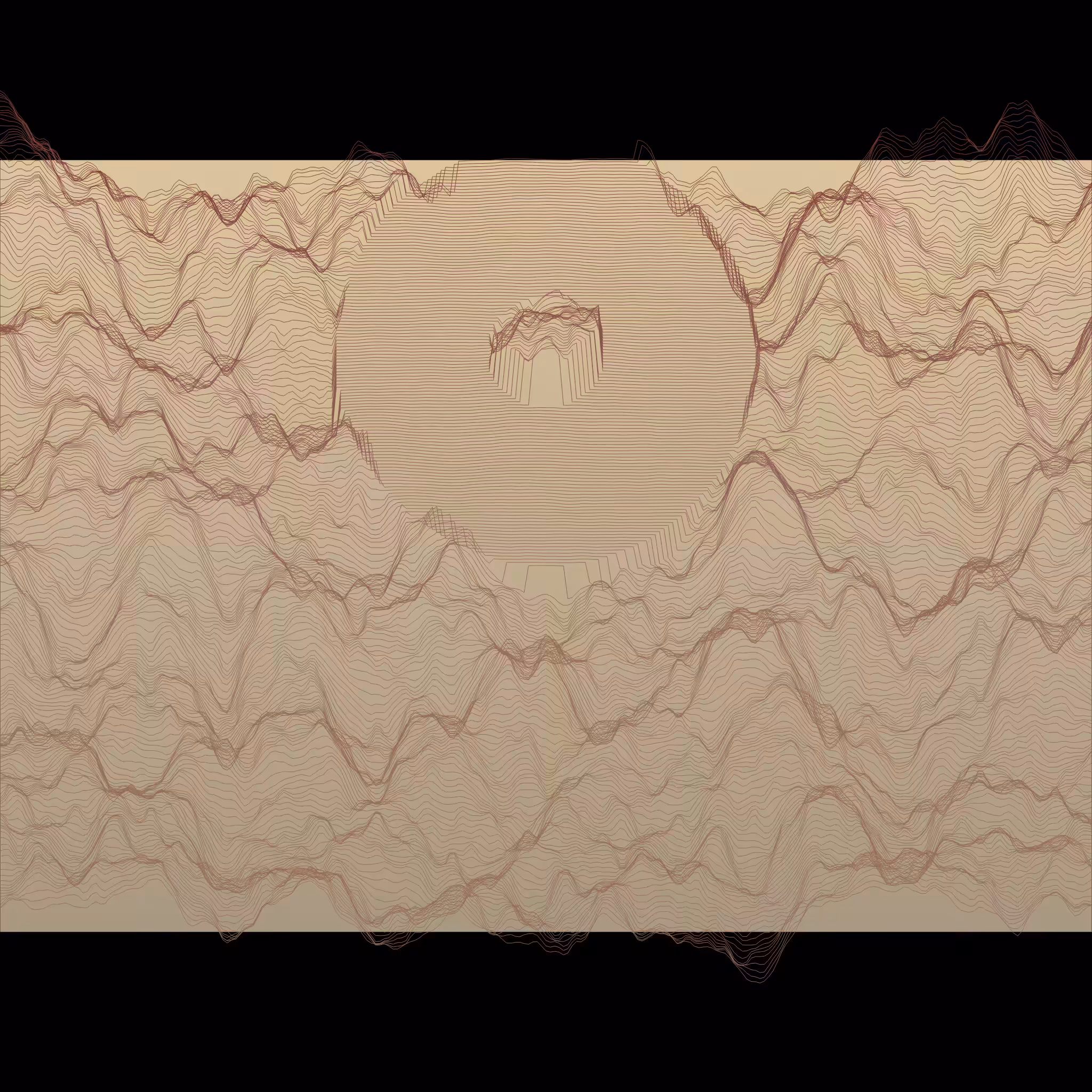 Waves Circle (For Plotter) #124
