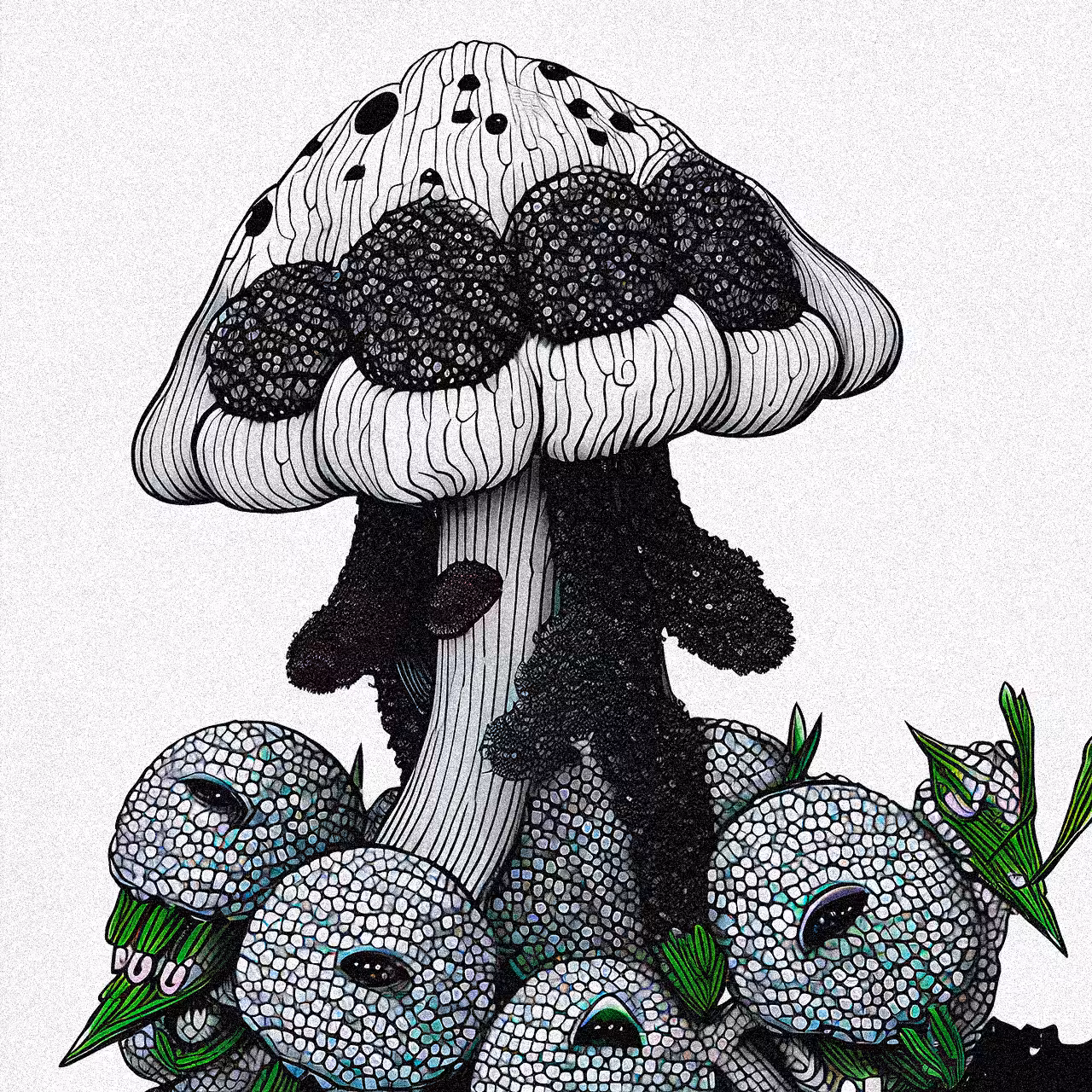 reproduction by spores