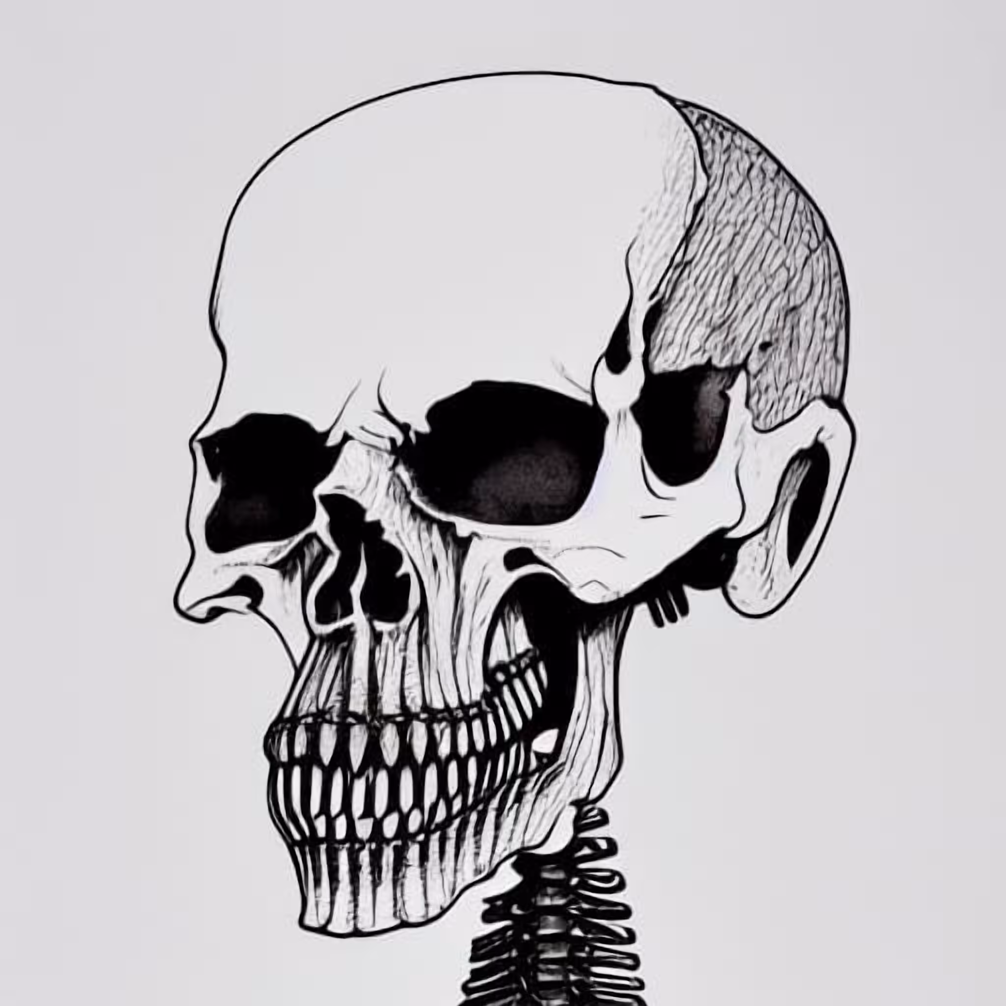 Skull Sketch 
